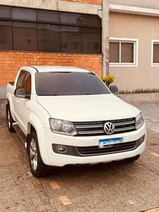 VOLKSWAGEN AMAROK 2.0 HIGHLINE 4X4 CD 16V TURBO INTERCOOLER DIESEL 4P AUTOMÁTICO VOLKSWAGEN AMAROK 2.0 HIGHLINE 4X4 CD 16V TURBO INTERCOOLER DIESEL 4P AUTOMÁTICO
